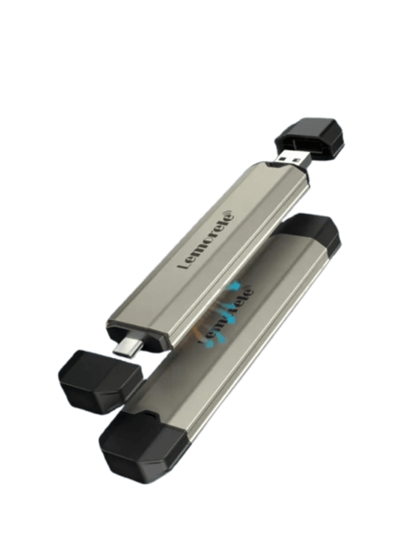 Lemorele SSD3L M.2 NVMe USB-C SSD Enclosure for High-Speed Data Transfer (Pre-Owned), image 1 of 5