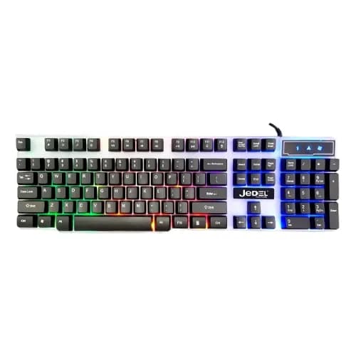 Jedel K500 (  BLACK ) RGB Gaming Keyboard