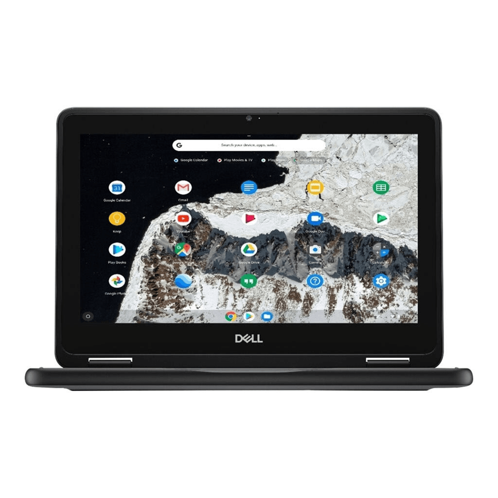 Dell Chromebook 3100 - Intel Celeron, 4GB RAM, 16GB/32GB eMMC, 11.6" HD, Google Play Store Supported (Pre-Owned), image 1 of 3