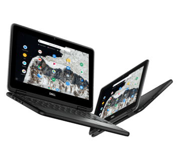Dell Chromebook 3100 2-in-1 | Intel Celeron N4000 / N4020 | 4GB RAM | 16GB eMMC | 11.6" HD IPS Touch Display (Pre-Owned), image 1 of 4
