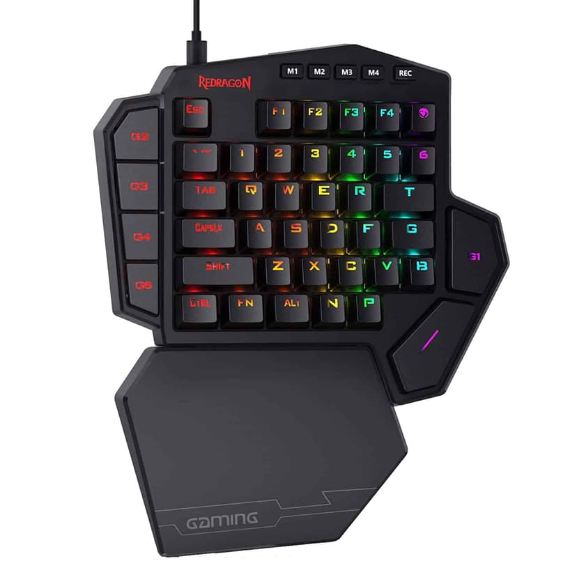 Jedel K601 Single Hand RGB Gaming Keyboard
