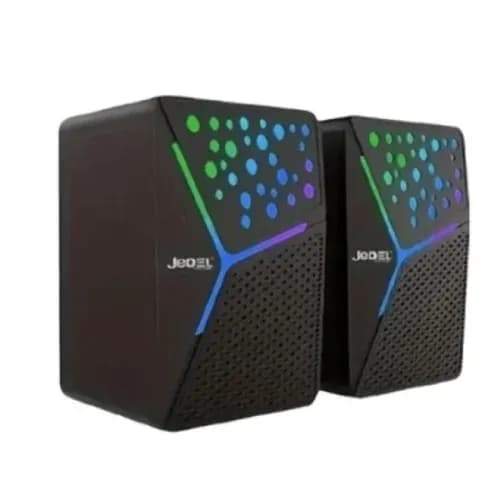 Jedel S-554 Wired Colorful RGB USB Speaker