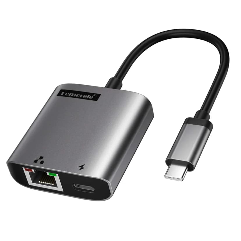 Lemorele USB-C to Ethernet Adapter (Model TC35)